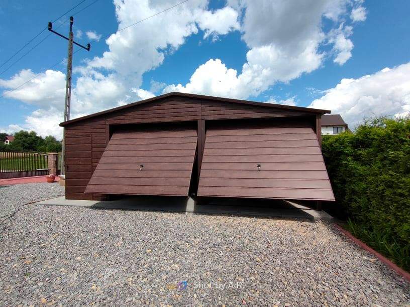 Garaż blaszany 8m x 6m